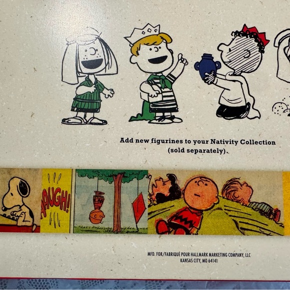 Hallmark Peanuts Gallery Nativity Collection 11 Piece Handcrafted Set - Not Used - Picture 13 of 14